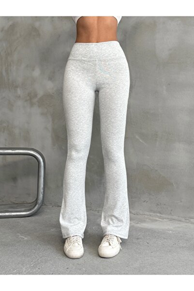 Nordmende Pantaloni evazați pentru femei talie înaltă efect modelator evazat