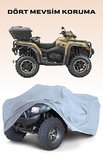 Breen غطاء سيارة رمادي اللون من نوع Cfmoto C Force 1000 Overland ATV، مقاوم ل...