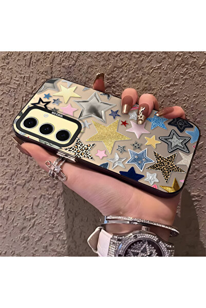 Hontinga حافظة هاتف متوافقة مع سامسونج جالاكسي S24 Fe، حماية ضد الصدمات والسق...