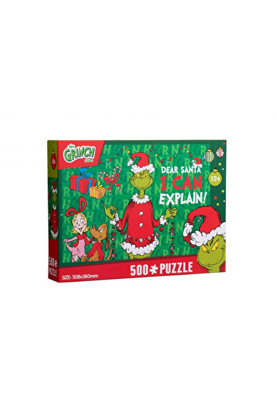 Puzzle de Craciun cu Model Grinch (500 piese)