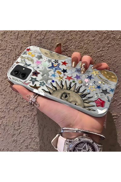 Hontinga حافظة هاتف متوافقة مع هاتف سامسونج جالاكسي A04e، حافظة مضادة للصدمات...