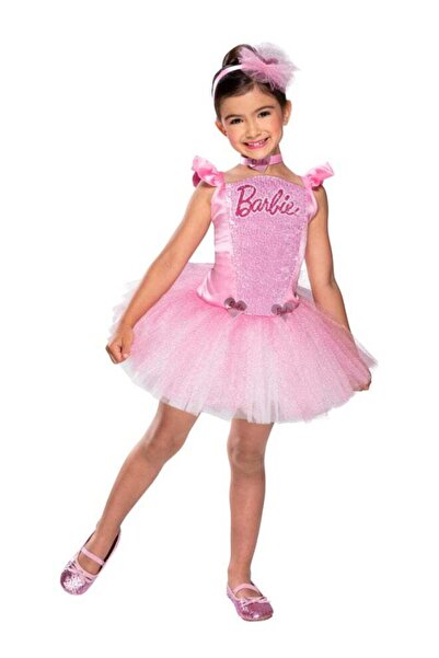 Rubies Barbie Ballerina Costume for Girls - Child Size Small (3-4 Years)