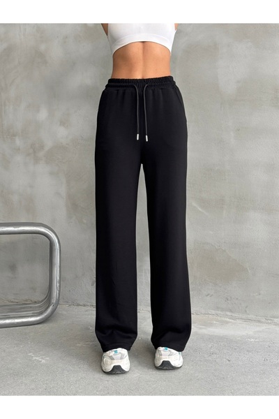 Nordmende Γυναικείο φαρδύ παντελόνι με ψηλόμεσο κορδόνι