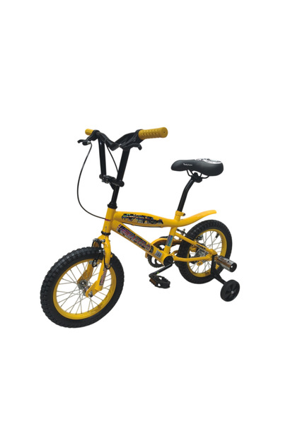 Family Center دراجة أطفال HM-14 مقاس 20 بوصة بإطار أصفر عريض 2.4 بوصة 25-HM-20Y