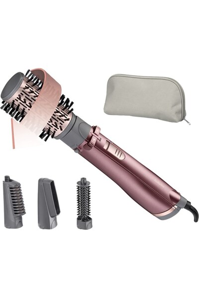 BABYLİSS Beliss Big Hair AS960E Rotating Brush, 1000W, 2 speeds, 2 temp levels, pink