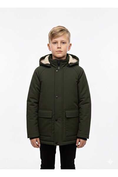 PIQUE ERKEK ÇOCUK PARKA MONT