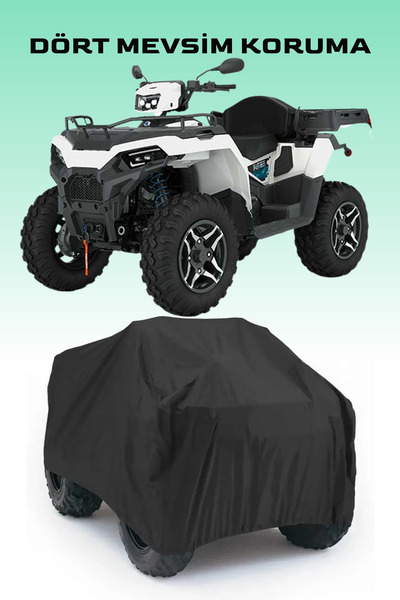 Breen غطاء بلاك بولاريس سبورتسمان X2 للدراجات الرباعية، حماية لجميع الفصول، غطاء مقاوم للماء