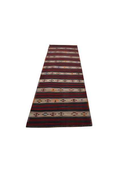 Kilim Antik El Dokuması Malatya Yolluk Yün Kilim 0571 - Yeni - Çok Renkli