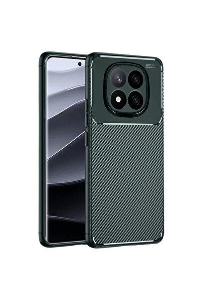 NewFace حافظة هاتف Xiaomi Redmi Note 14 Pro 4G بتصميم كربوني بتركيز تلقائي - ...