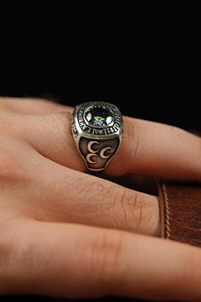 dergah tesbih El İşçiliği Allah Bana Yeter Yazılı Ayyıldız ve Üç Hilal Motifl...