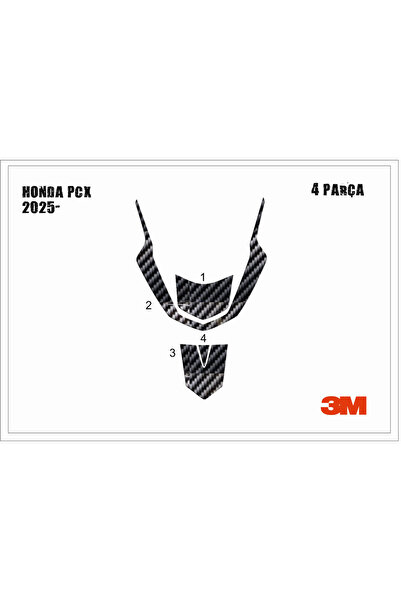 Marscockpitdesign هوندا بي سي إكس 2025 - واقي خزان الوقود وغطاء الهيكل الخارج...