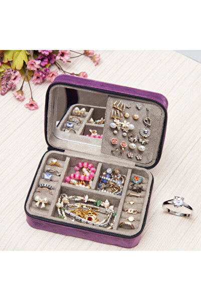 Ahşap Fikir صندوق منظم للمجوهرات من فورم إكس، حقيبة إكسسوارات المجوهرات، منظم...