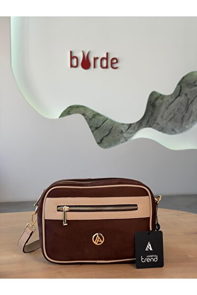 Armine Trend Nubuck Bag Arm158 Brown