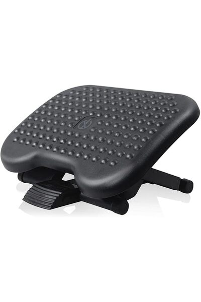 Arabest مسند قدم مريح قابل لتعديل الارتفاع أسفل المكتب مع إمكانية تعديل زاوية...