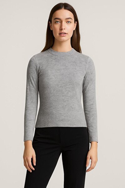 MODARENGİN Women's Half-Necked Seasonal Sweater