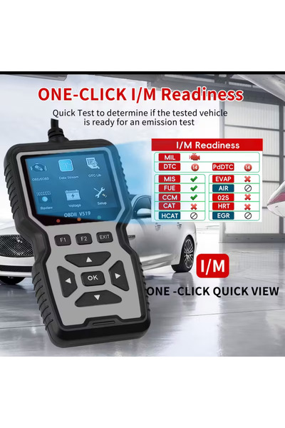 Viocom Web Design Tester OBD2 Auto V519 – Scanner Diagnoză Profesional, Model 2025