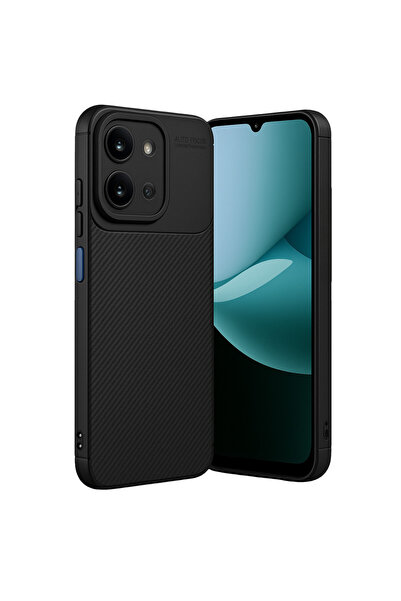 AKSEFİZZ حافظة هاتف شاومي ريدمي 15C 4G ذات ملمس فريد وغطاء مطفي يوفر قبضة عالية