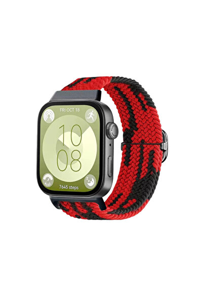 Twin Store 4 Lanyards - Red-Black