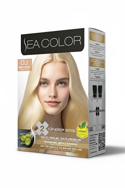 Sea Color 0.2 Bebek Sarısı Saç Boyası