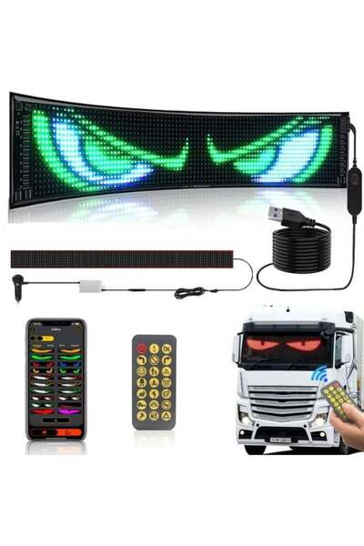 CXP Good Goods شاشة عرض ذكية قابلة للبرمجة بتقنية LED - نصوص وصور ورسوم متحرك...