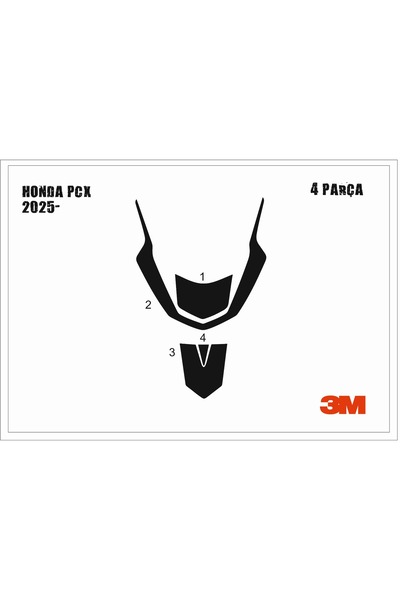 Marscockpitdesign هوندا بي سي إكس 2025 - واقي خزان الوقود وغطاء الهيكل الخارج...