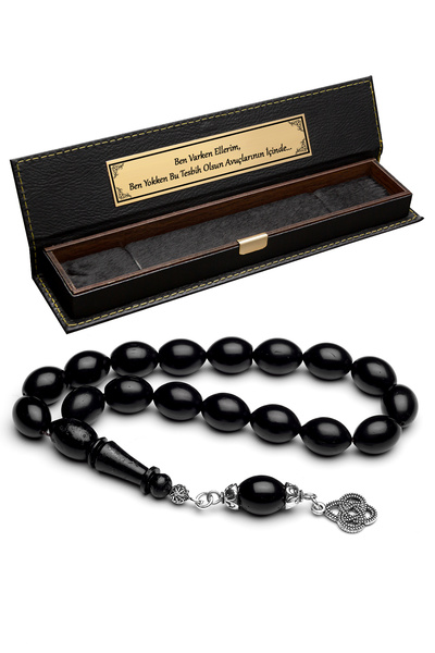 OTTOTESBİH Men's Love Knot Tassel Mascot Boy Efe Tesbihi, 10X13Mm Kuka Tesbih