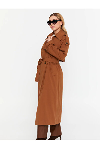 SahraAfra Creed Oversize Trench Coat