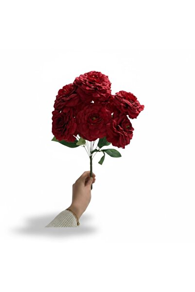 Pingolo Yapay Karanfil Demet 9 Kafa Kırmızı