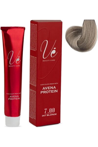 Ve Beauty Care Hair Color Cream #7.00 INT Blonde – Permanent Hair Dye, 100ml