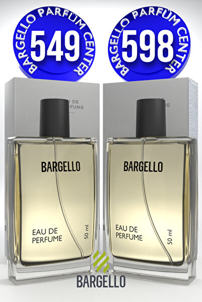 Bargello 549 Erkek Parfüm Floral 50 ML EDP + 598 Erkek Parfüm Oriental 50 ML EDP