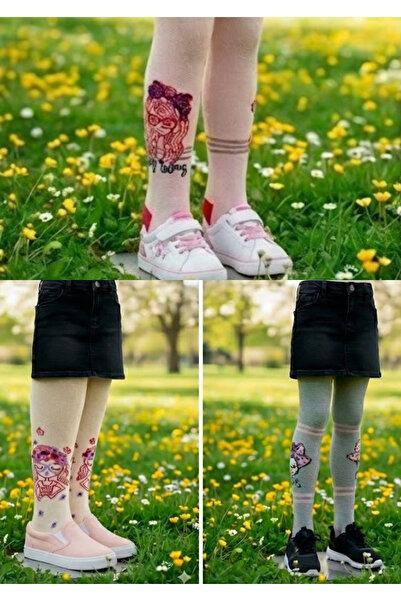 Pink Bunny gift for your baby 80% памук, комплект от 3 чифта момичешки памучн...