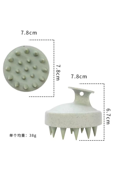 Artnest 4 Pieces Silicone Hair Massage Comb, Comb That Massages the Scalp, Hair Care Cleaning Comb
