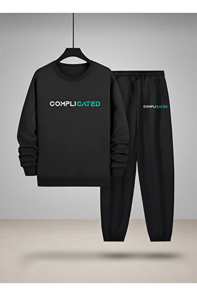 LORVEX Swea tricou pentru copii cu gâtul tip crew - Costum de trening COMPLIA...