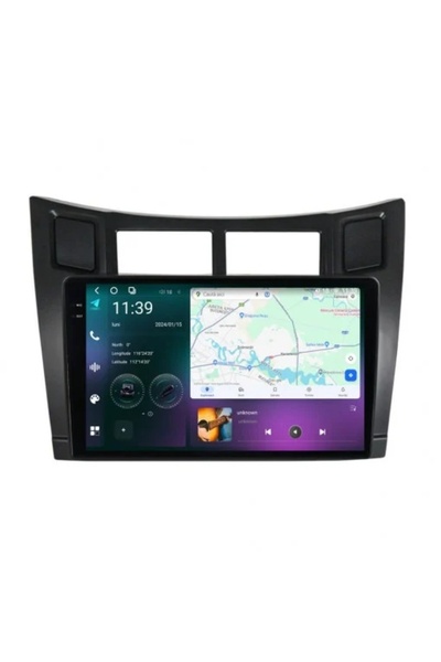 NAVI-ABC Dedicated Navigation for Toyota Yaris P9 (2005-2015) - 9.5 in 2K QLE...
