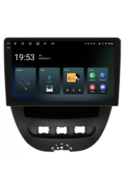 Piloton Navigație pentru Toyota Aygo (2005-2014) 10" 4GB RAM 64GB Quad Core