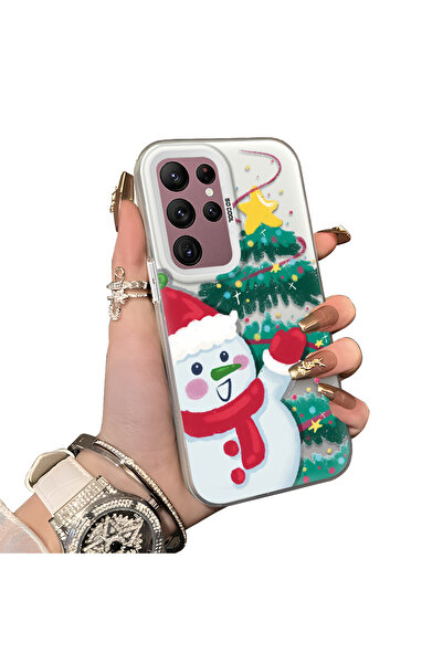 ucuc حافظة سيليكون مضادة للسقوط متوافقة مع هاتف سامسونج جالاكسي S22 الترا بنم...