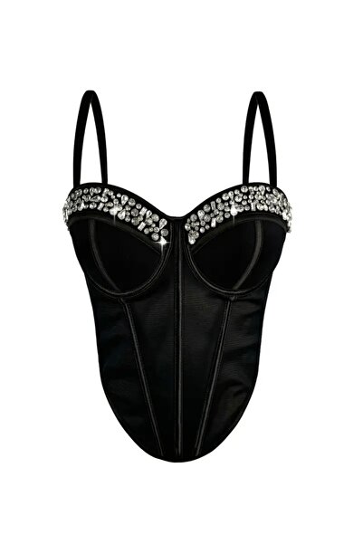 Ceren Öncel Atelier Taşlı Büstiyer Korse