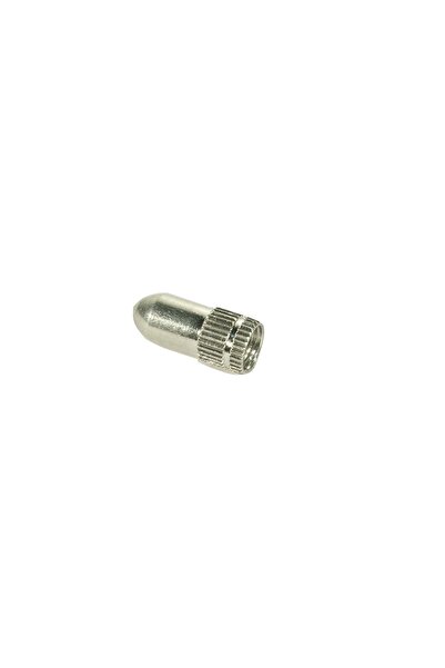 Neuzer Valve Cap AV, alu, silver