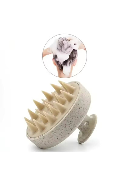 Artnest مشط تدليك الشعر من السيليكون قطعتين، مشط لتدليك فروة الرأس، مشط تنظيف...