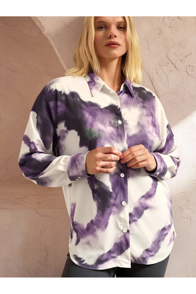 ZEYNEP RANA Kadın Uzun Kollu Gömlek