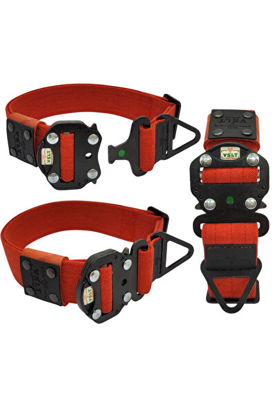 VSLT HANDMADE طوق كلاب تكتيكي كبير، طوق كلاب K9. دوبرمان، روتويلر، مالينويس، دوجو، جزار ألماني. إلخ.