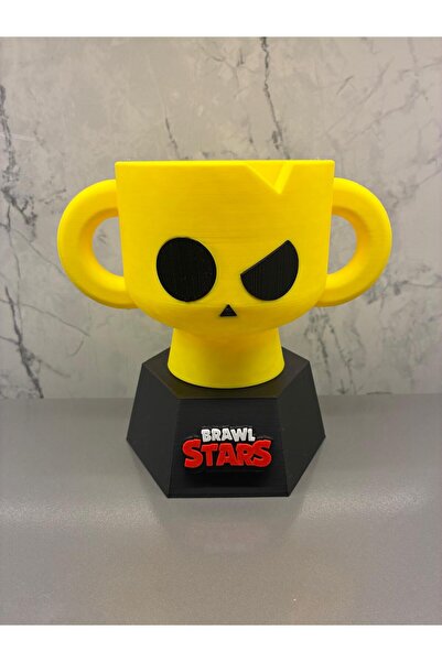 Edoka Tasarım Brawl Stars Oyuncu Kupası | 3D Baskı Oyun Ödül Kupası | Dekor &...