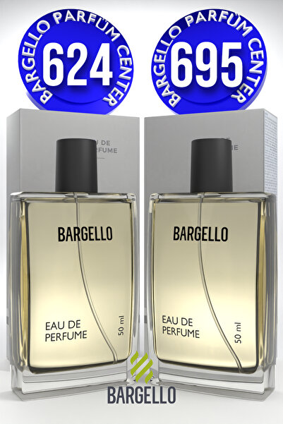 Bargello 624 Erkek Parfüm Woody 50 ML EDP + 695 Erkek Parfüm Floral 50 ML EDP