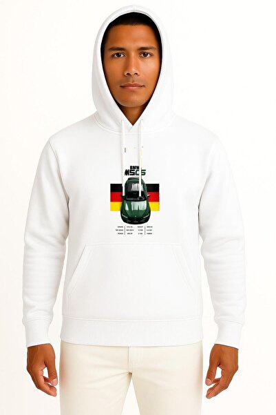 Bahriyeli Collection cu glugă Bmw M5 Competition Sport Chest cu imprimeu Unisex Swea tricou