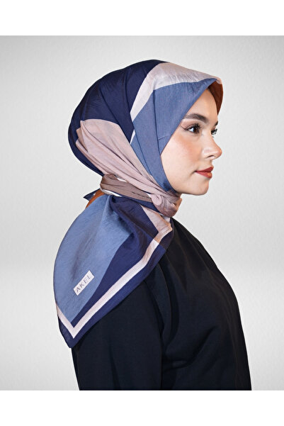Akel Spring Viskon Eşarp %80 Viskon %20 Polyester –Geometrik Desenli