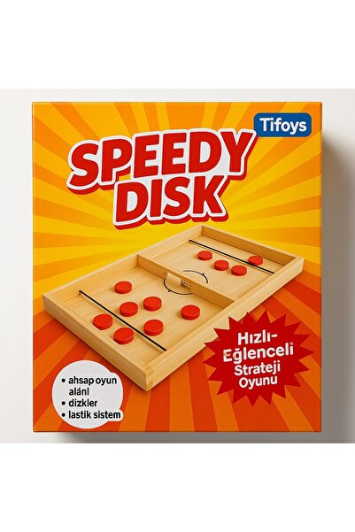 TİFOYS Speedy Disk Hızlı Fırlatma Oyunu – Refleks & Koordinasyon