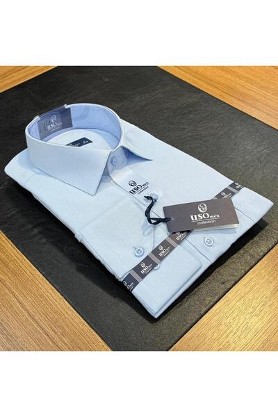 OwenLife Owen Life Cotton Gabardine Fabric Classic Cut Quality Shirt