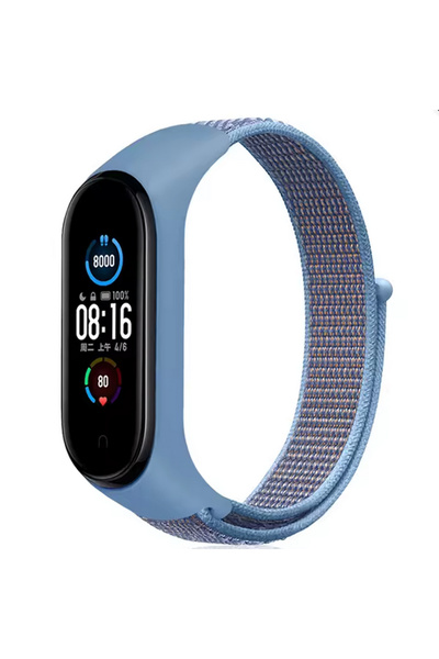 Coverzone حزام قابل للتعديل متوافق مع شاومي مي باند 3 4 5 6 7، حزام منسوج عال...