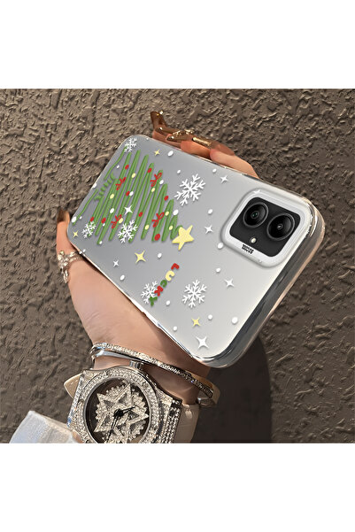 ucuc حافظة سيليكون مضادة للسقوط بنمط شجرة عيد الميلاد متوافقة مع هاتف سامسونج...