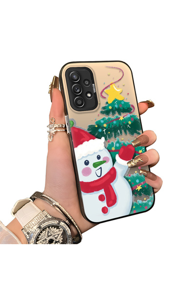 ucuc حافظة سيليكون مضادة للسقوط متوافقة مع هاتف سامسونج جالاكسي A52 5G بنمط ن...